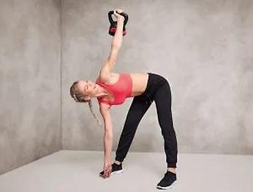 Tegovi za vežbanje: CRIVIT Kettlebell 4 kg - Težina: 4 kg (označeno na proizvodu) - — 13