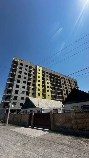 рядом с аламединским рынком: 2 комнаты, 73 м², Элитка, 7 этаж, ПСО (под самоотделку)