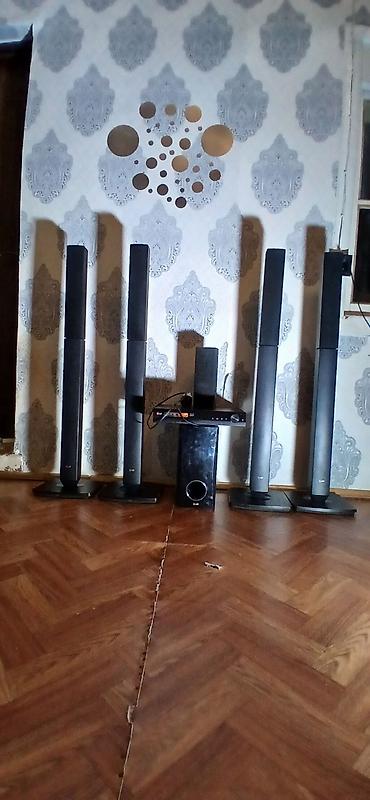 LG ev kinoteatrı – 5.1 kanal akustik sistem Komplekt: - 4 ədəd hündür