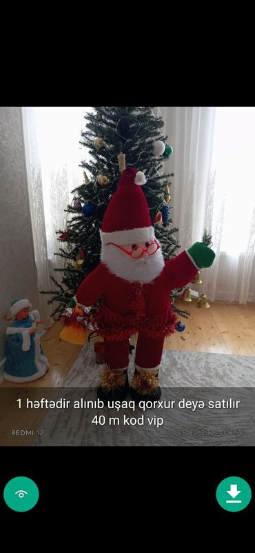 Yeni il ağacları: Yolkalar şaxda baba sekillerde qiymət məlumat qeyd olunub unvan Gence -da lalafo.az — 11 Yeni il ağacları: Yolkalar şaxda baba sekillerde qiymət məlumat qeyd olunub unvan Gence — 11