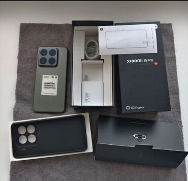игровой пк: Xiaomi, 15 Pro, Жаңы, 256 ГБ, түсү - Боз, 2 SIM