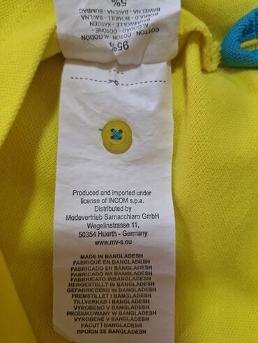 Majice kratkih rukava: U.S. Polo Assn, S (EU 36), Pamuk, bоја - Žuta — 9