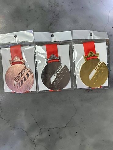 Набор наградных медалей для спортивных соревнований, конкурсов и