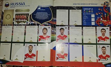 Kolleksiya kartları: Panini FIFA World Cup Russia 2018 – rəsmi lisenziyalı stikər albomu — 5