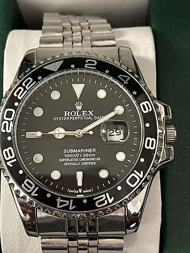 Аксессуарлар: Rolex Oyster Perpetual Date Submariner — классические швейцарские — 2