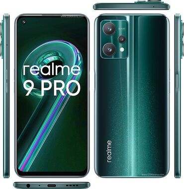 Realme: Realme 9 Pro, Б/у, 128 ГБ, цвет - Черный, 2 SIM