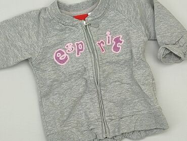 pomarańczowe legginsy dla dzieci: Sweatshirt, Esprit, 0-3 months, condition - Very good