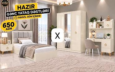 Hazır gənc yataq dəstləri – 650 AZN. Təhvil gün içində. Dəst tərkibi