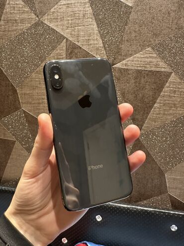 ayfon 3: IPhone X, 256 GB, Qara, Zəmanət, Face ID, Sənədlərlə