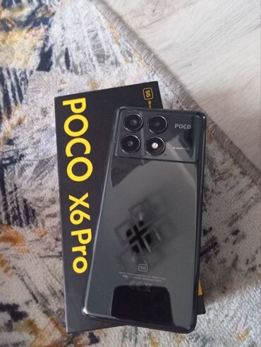 poco x4 pro цена в оше: Poco X6 Pro 5G, Колдонулган, 256 ГБ, түсү - Кара, 2 SIM