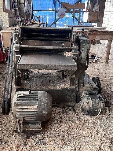 elektrik əl mişarı: Ağac emalı üçün qalınlıq verən dəzgah (reysmus/planer) - İki tərəfli — 5