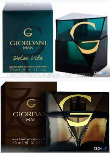 Ətriyyat: Parfum "Giordani Men", 75ml., " Giordani Men Dolce Vita ", 75ml lalafo.az -da Ətriyyat: Parfum "Giordani Men", 75ml., " Giordani Men Dolce Vita ", 75ml