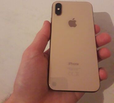 Apple iPhone: IPhone Xs, 256 GB, Qızılı, Face ID