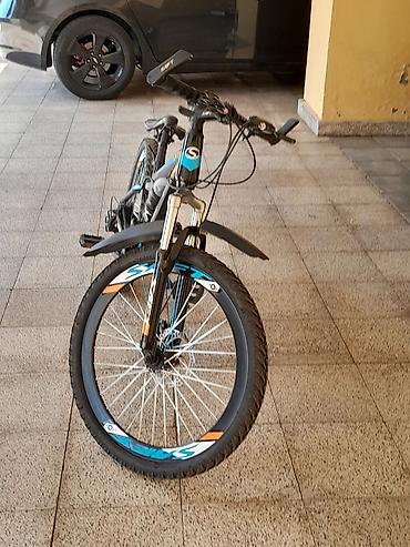 toba velosiped: SAFT dağ velosipedi - Çərçivə: yüngül alüminium/qara-narıncı-mavi — 2