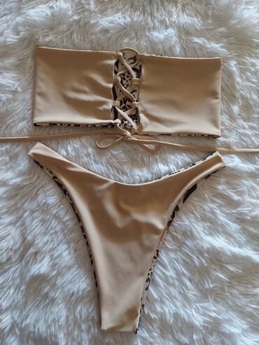 Kupaći kostimi: M, Likra, Leopard, krokodil, zebra, bоја - Šareno — 2