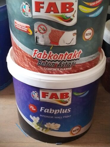 акриловая краска: Boya FAB, İç işlər üçün