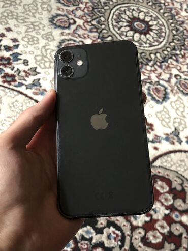 iphone xs qiymet: IPhone 11, 64 GB, Qara, Simsiz şarj, Face ID