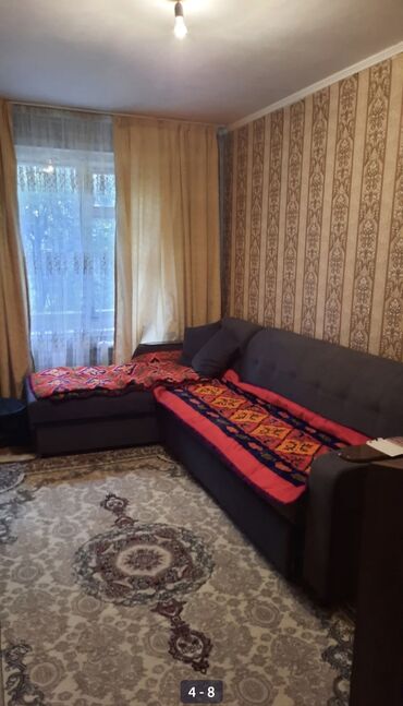 меняю с моей доплатой: 2 бөлмө, 42 кв. м, 104-серия, 3 кабат, Косметикалык ремонт