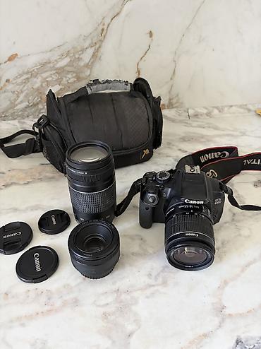 телео: Canon EOS 650D + 3 объектива — полный комплект Продаю Canon EOS 650D — 7