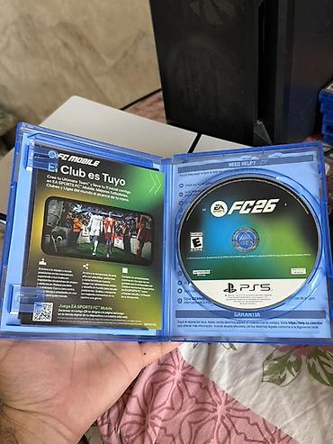 Oyun diskləri: Məhsul: EA Sports FC 26 – PS5 disk versiyası Xüsusiyyətlər: - — 2