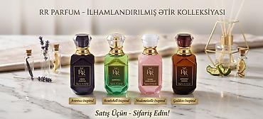 RR Parfum – ilhamlandırılmış ətir kolleksiyası - Dörd fərqli ətir