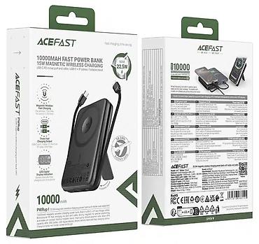 ACEFAST PWRUp1 — портативная батарея 10000 мА·ч с магнитной