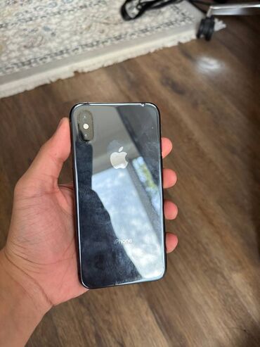 мобильные телефоны редми нот 8: IPhone Xs, Колдонулган, 64 ГБ, Күмүш, 100 %