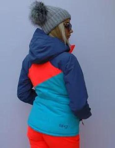 Ski jakne: Ženska skijaška/snowboard jakna – trobojna (tirkizna, koralno-crvena i — 22
