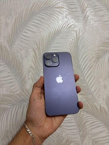 Apple iPhone: IPhone 14 Pro Max, 256 GB, Deep Purple, Face ID