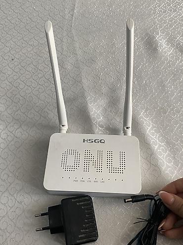 Modemlər və şəbəkə avadanlıqları: HSGQ 1GE + WiFi XPON ONU (model: HSGQ-X100W2) - Fiber internet üçün — 2