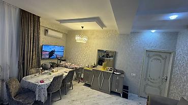 Köhnə tikili: 2 otaqlı mənzil – zövqlə təmir olunmuş - Plan: açıq mətbəxli zal + — 5