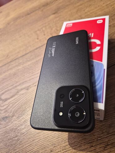 Redmi: Redmi 12C, 128 GB, rəng - Qara, Barmaq izi — 1