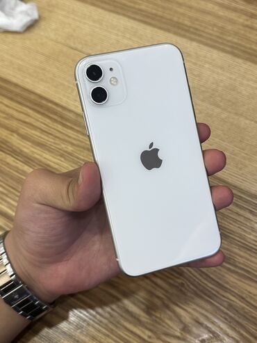 купить айфон 5: IPhone 11, Б/у, 128 ГБ, Белый, Защитное стекло, Чехол, Кабель, 86 %