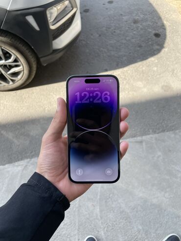 скупка телефонов токмок: IPhone 14 Pro, Б/у, 256 ГБ, Deep Purple, 83 %