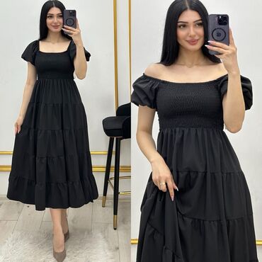 nergiz qadin geyimleri instagram: Повседневное платье, Макси, S (EU 36)