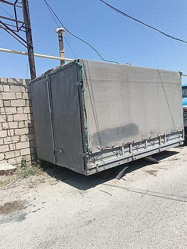 200 litrlik bochka: Metall konteyner/boksi – yük maşını üstü üçün qapaqlı karkas — 3