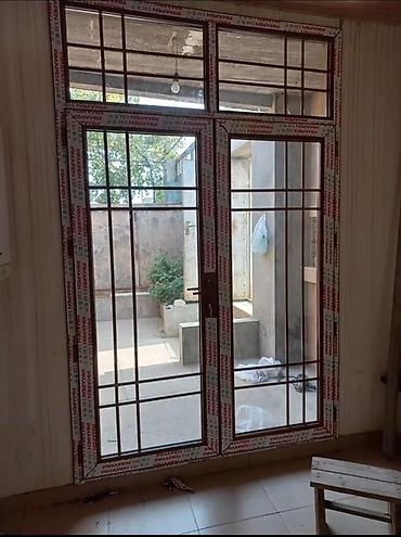 Plastik qapılar: PVC qapı və pəncərə sistemi - Material: yüksək keyfiyyətli PVC profil — 8