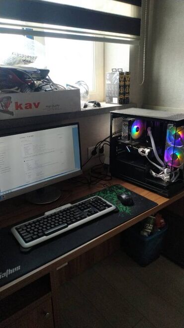 игровой пк: Компьютер, ядер - 6, ОЗУ 32 ГБ, Игровой, Новый, Intel Core i5, AMD Radeon RX 580, NVMe