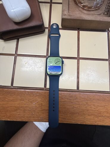 apple watch 8 45: Yeni, Smart saat, Apple, Kamera, rəng - Göy