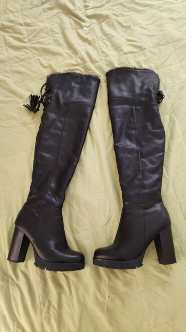 ženske čizme na štiklu: High boots, Bassano, 40