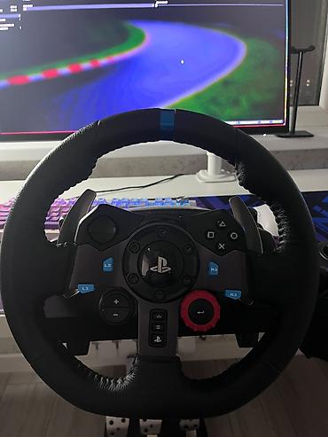king kong: Игровой руль Logitech G29 Driving Force с педалями и механической — 1