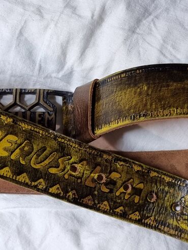 Ремни и пояса: Ремень, Материал: Натуральная кожа, Мужские, Новый — 12