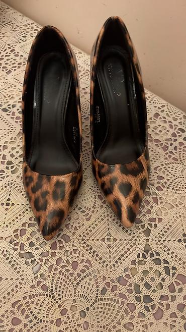 Туфли: Leopard naxışlı qadın klassik tuflilər - Brend/Model: Daxildə — 3