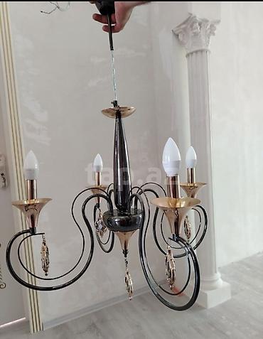 cilciraq: Çılçıraq, 4 lampa, Metal — 3