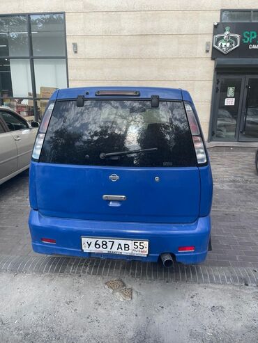 машина с российскими номерами: Nissan Cube: 2001 г., 1 л, Автомат, Бензин, Хетчбек