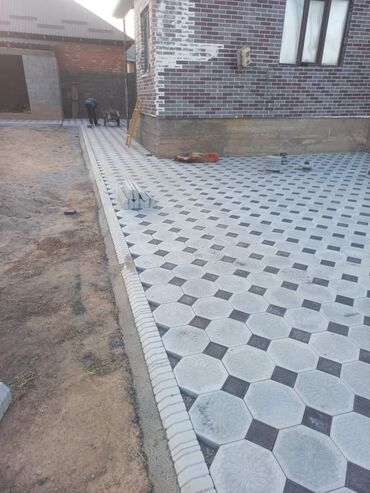 Тротуарная плитка: Тротуарная плитка, Другая модель, Бетонная, Для двора, Новый — 15
