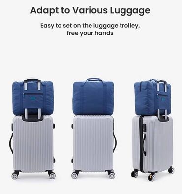 fis koferi: Small cabin suitcase, color - Light blue