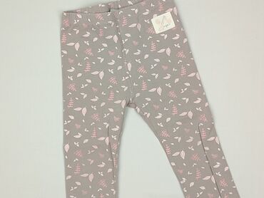 Trousers: Leggings for kids, So cute, 1.5-2 years, 92, condition - Good