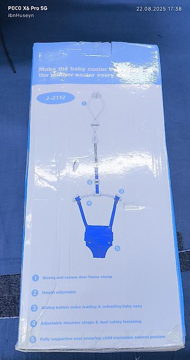 Uşaqlar üçün digər mallar: Yellənçək Infant Jumping Fitness Bracket (J-2112) – qapı çərçivəsinə — 2