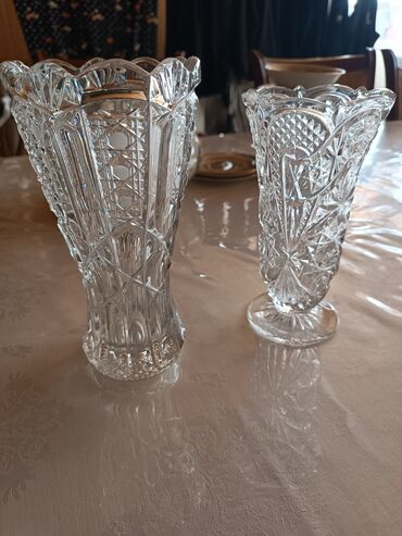 посуда набор: , хрустальные вазы салатницы хрустальные по 700сом